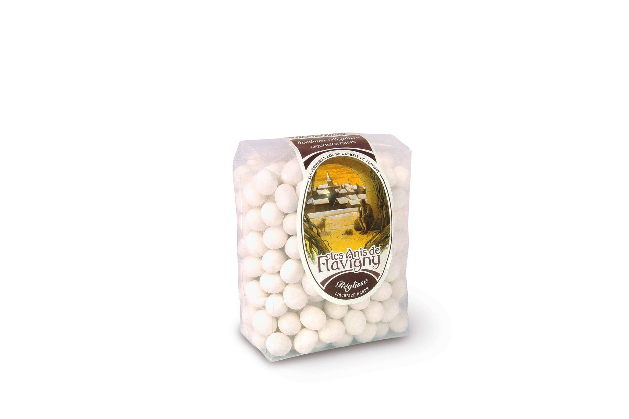 Les Anis de Flavigny - Bonbons Anis De Flavigny : Sac 250G Réglisse - Image 1