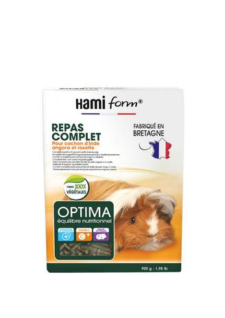 Hamiform - Repas cochon d'inde spécial poils long/rosette 900 gr
