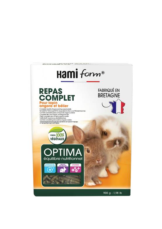 Hamiform - Repas Lapin Spécial Poils Longs/Angora
