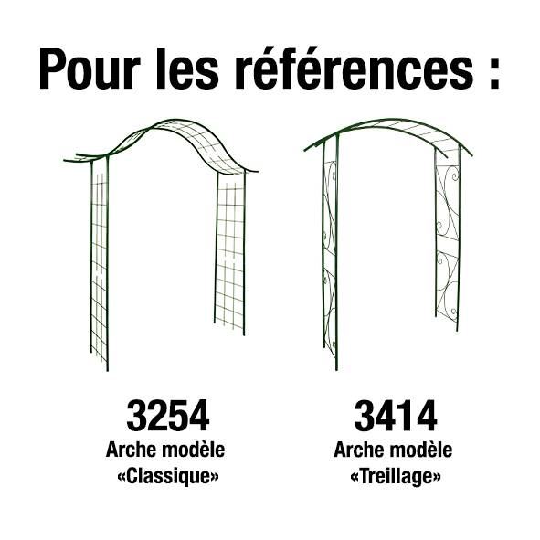 Louis Moulin - Pack 4 Pieds Arche Jardin Acier Époxy – LOUIS MOULIN - Imagen 3