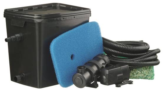 Ubbink - Filtre gravitaire plastique noir bleu – UBBINK - Image 1