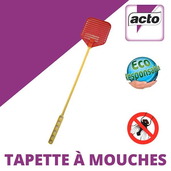 Tapette à mouches plastique bleu - ACTO - Imagen 2