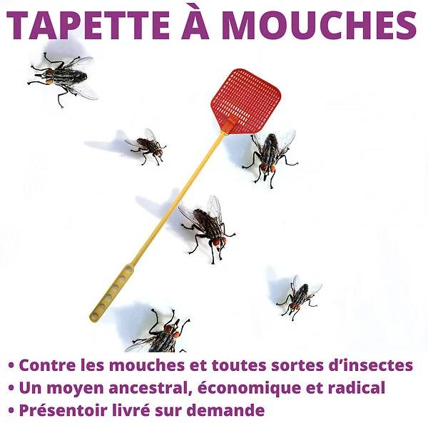 Tapette à mouches plastique bleu - ACTO - Imagen 5