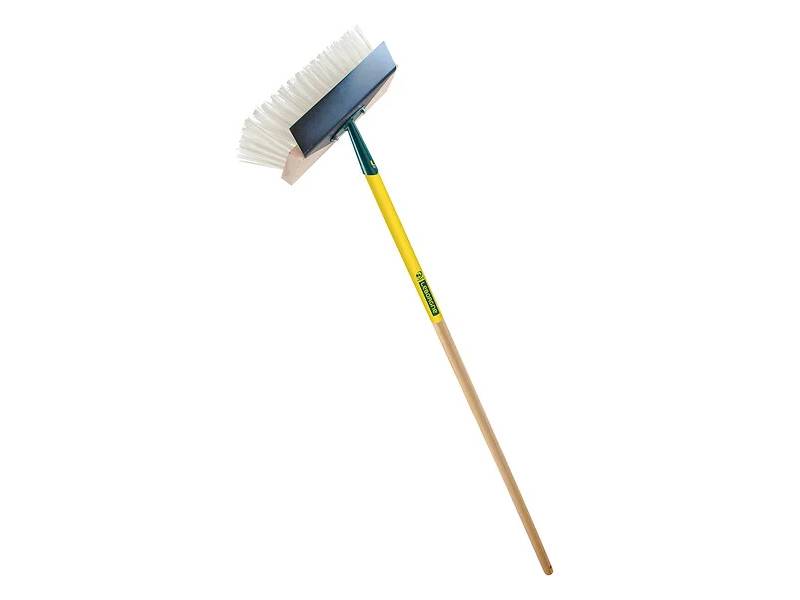 Balai grattoir Manche Bois Poils PVC - LEBORGNE