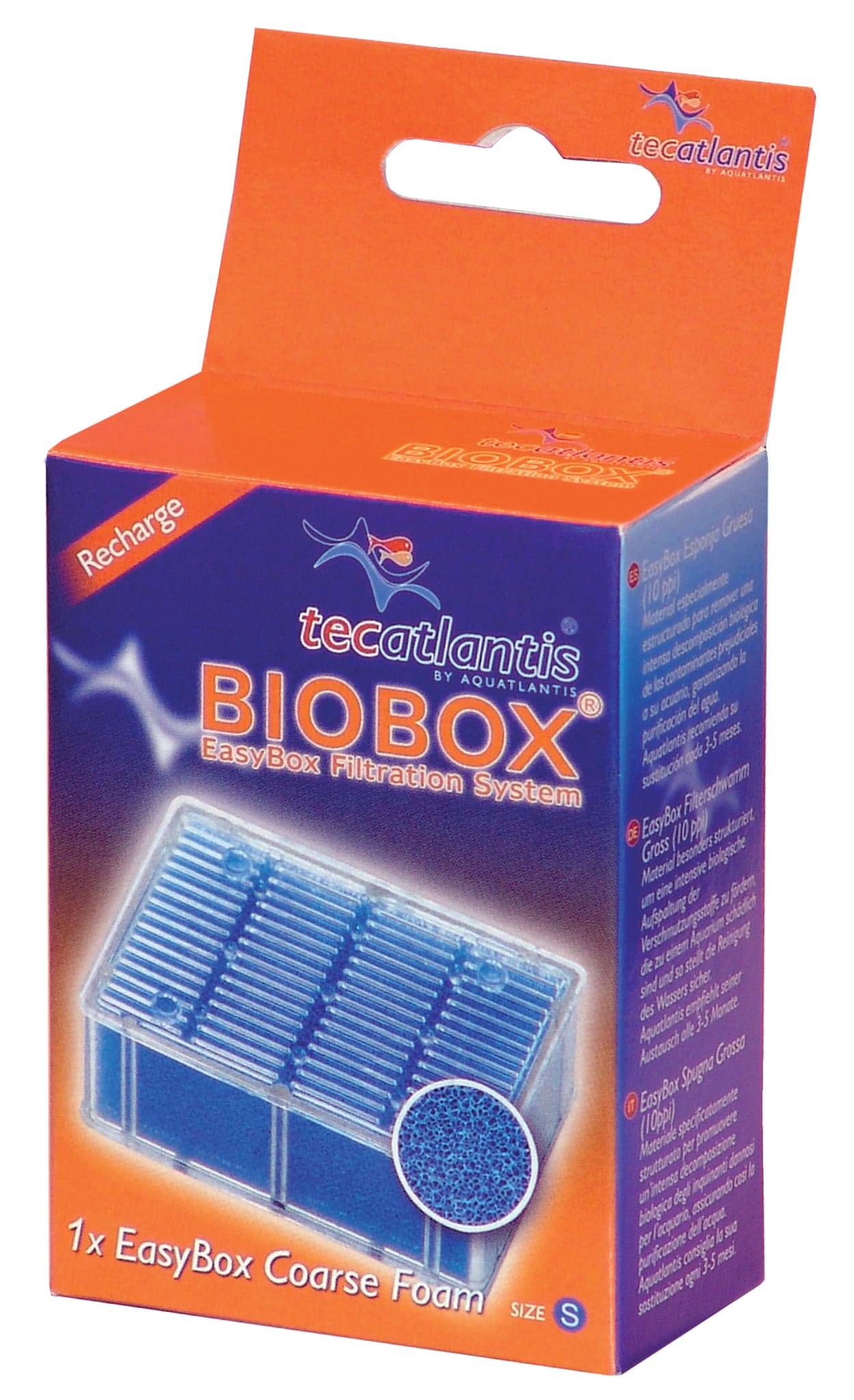 Zolux - Biobox Recharge Easybox Mousse Gros L.4cm x l.7,2cm x H.10,2cm