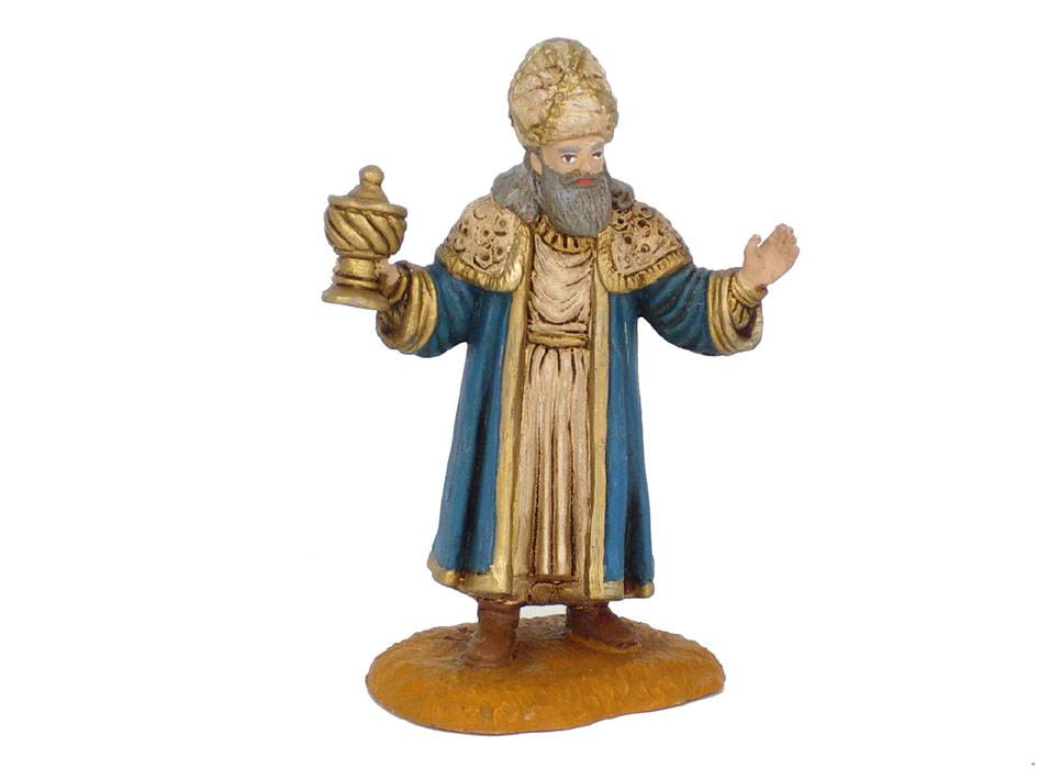 Oliver - Oliver - Figurine Roi Mage Melchior en durexine 10 cm - Image 1