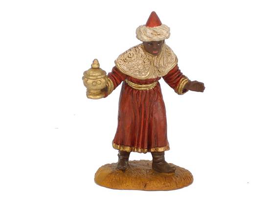 Oliver - Oliver - Figurine “Roi Mage Balthazar” adoration 10 cm - Image 2