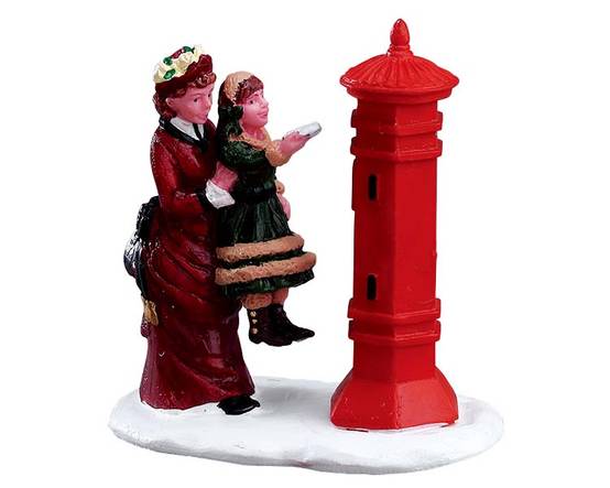 Lemax - Lemax - Figurine lettres pour Père Noël L.7,3 x l.4 x H.7,5 cm