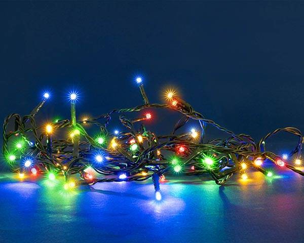 Blachere Illumination - Guirnalda LED Multicolor L.8 m - Blachere Illumination - Imagen 1