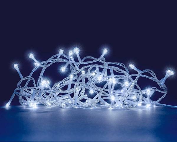 Blachere Illumination - Guirlande LED Blanc pur L.8 m - Blachere Illumination - Imagen 1