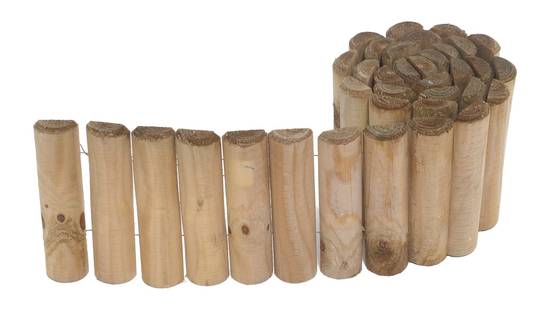 Cerland - Bordure Enroulée Bois Naturel - Cerland - Image 1