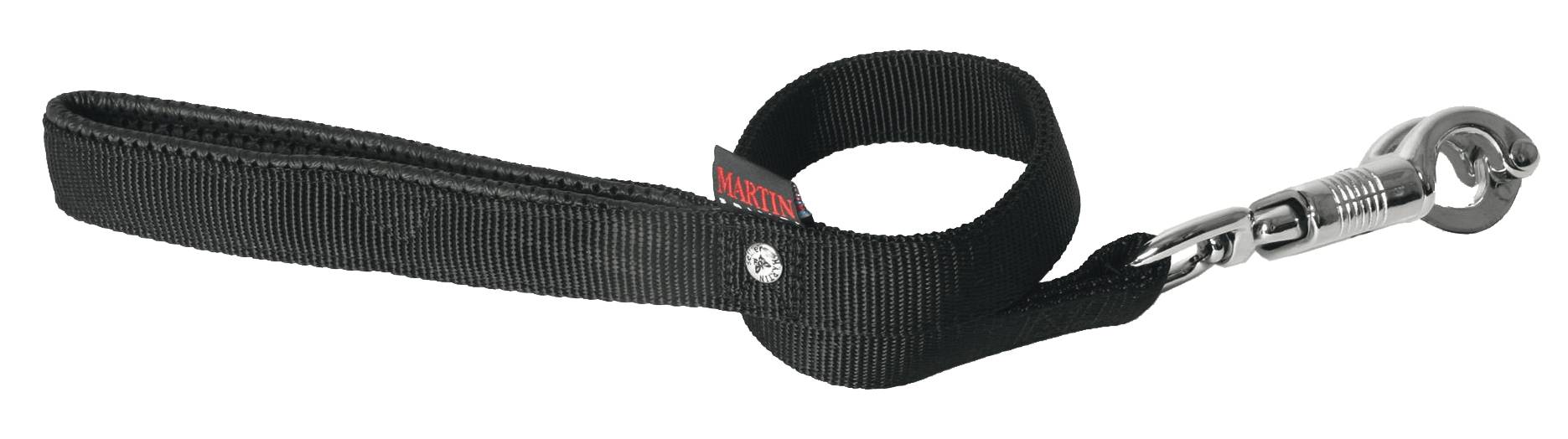 Smooz - Laisse pour chien Nylon Noir L. 25-70 cm – MARTIN