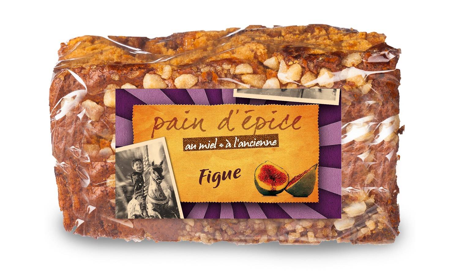Finabeil - Finabeil - Pain d'épice figue à l'ancienne 500 g - Image 1