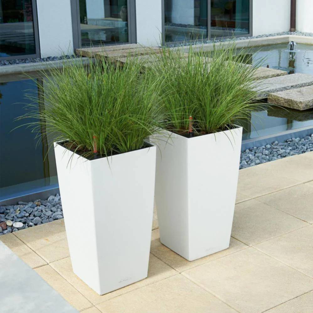POT CUBICO COLOR BLANC D30CM - Image 10