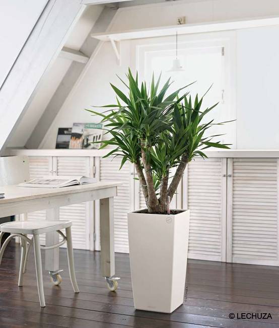 POT CUBICO COLOR BLANC D30CM - Image 9