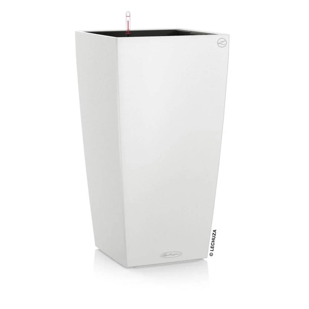 POT CUBICO COLOR  BLANC D30CM - Image 11