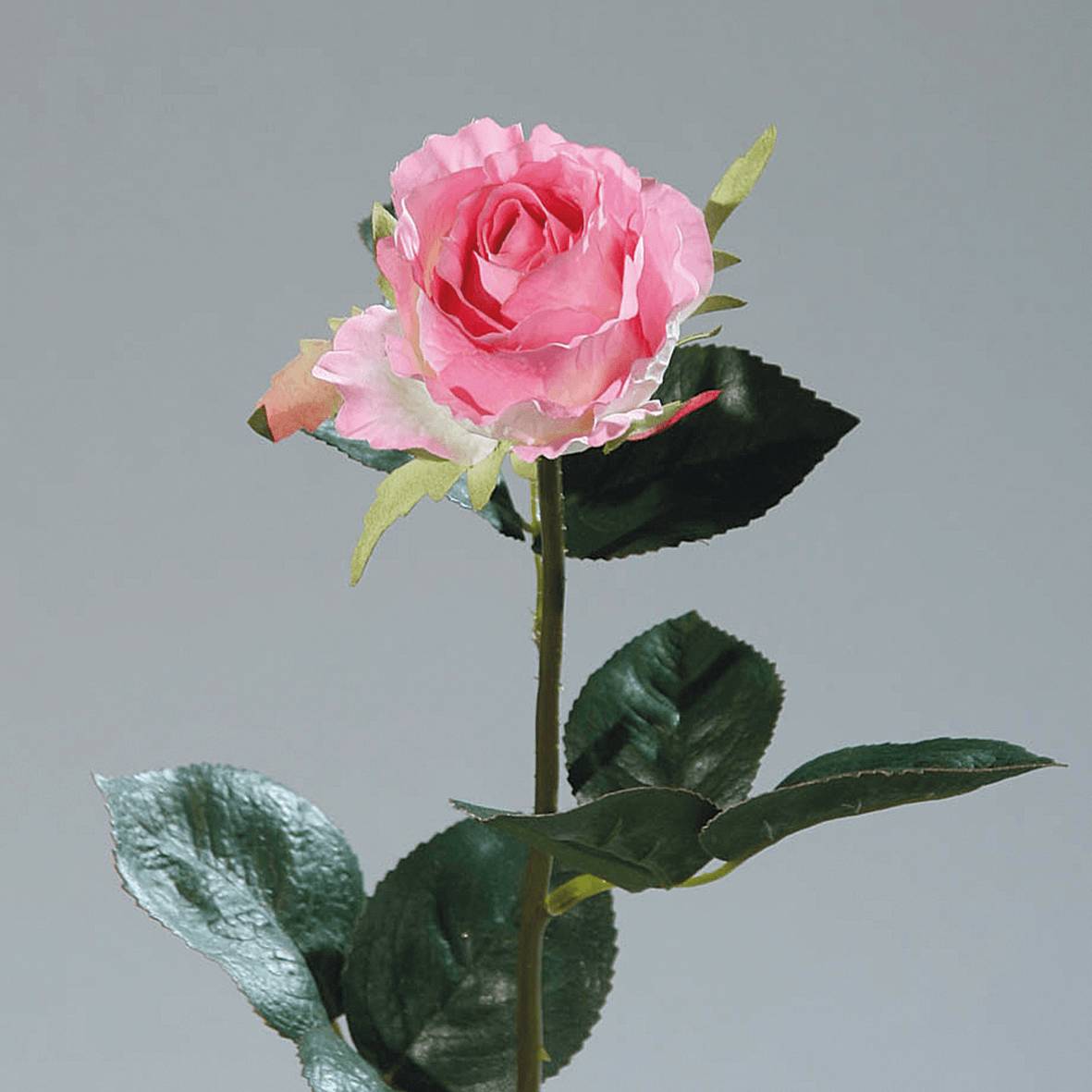DPI - Flor artificial - Rosa colombiana rosa, 43 cm