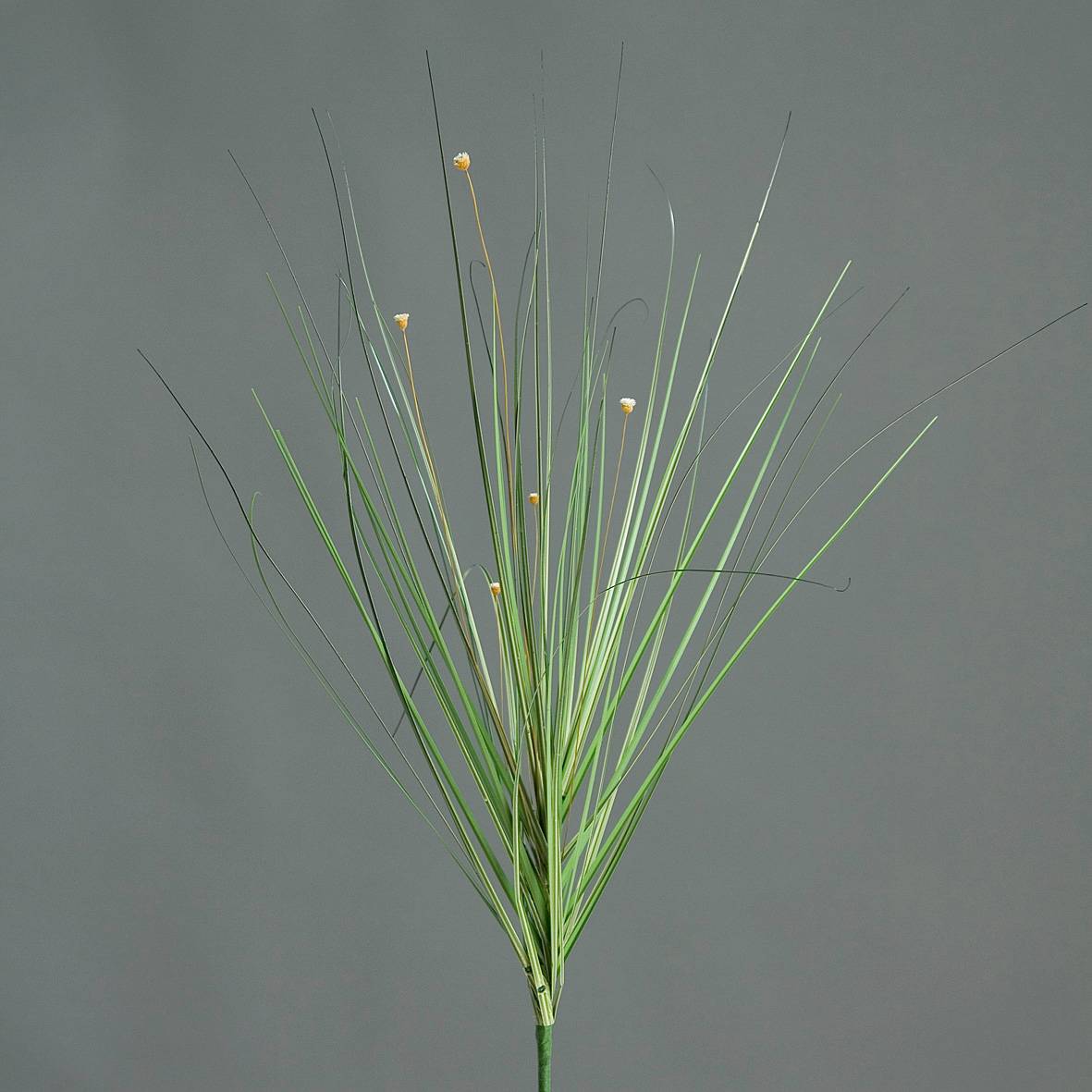 DPI - Herbe avec mini-fleurs artificielles , verte, H.50 cm