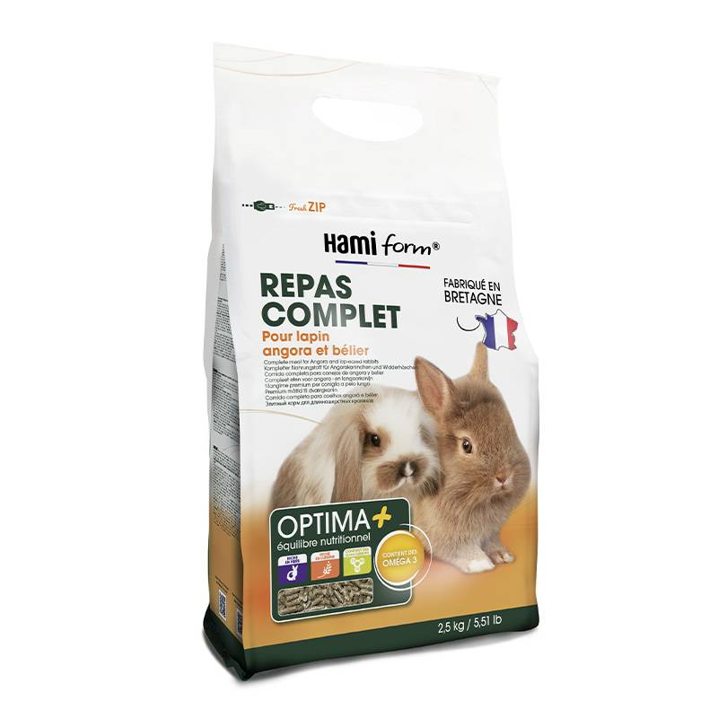 Hamiform - Premium optima lapin nain poils longs 2,5kg