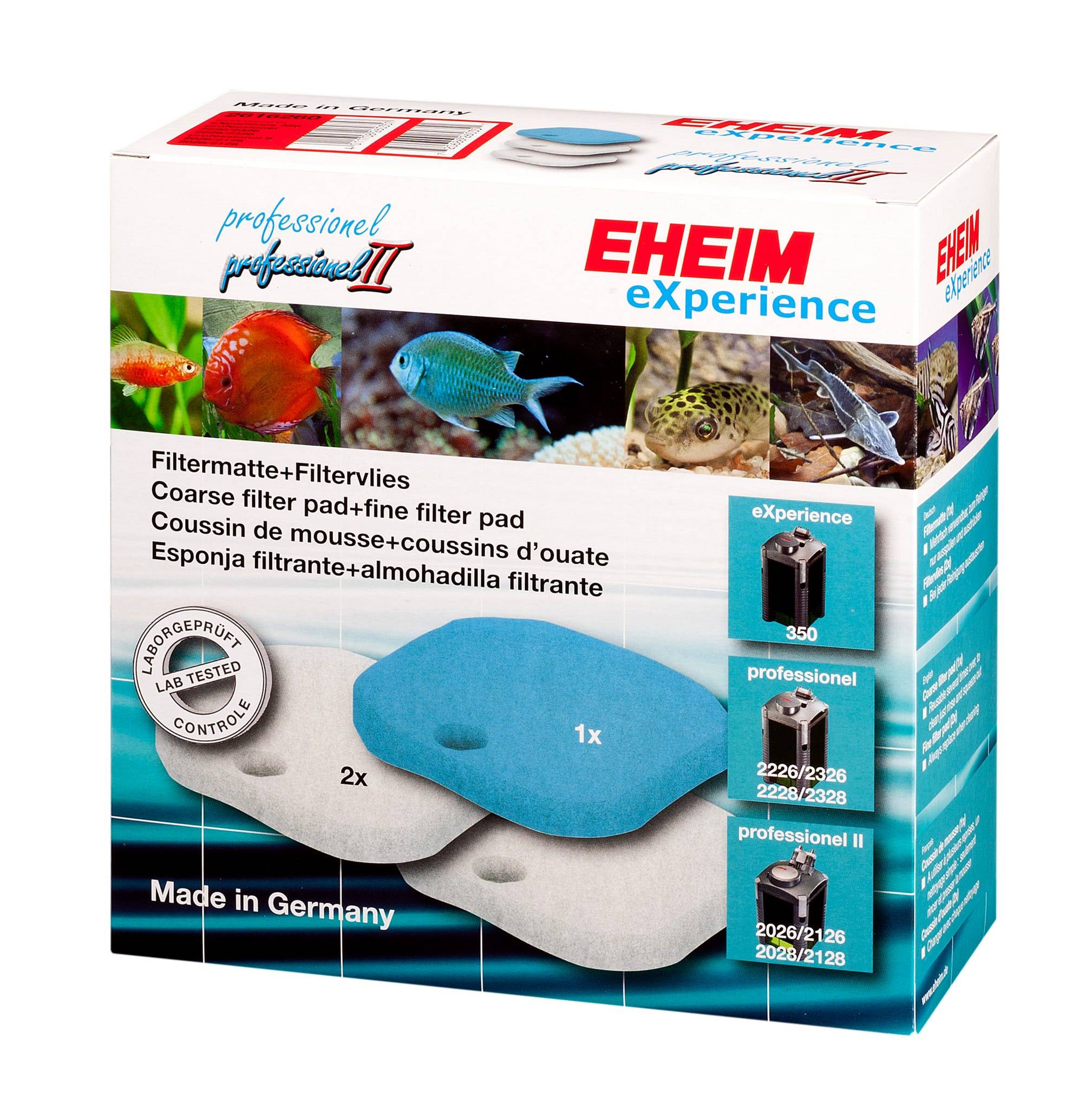 Eheim - Lot de Mousses Filtrante pour filtre expérience 350