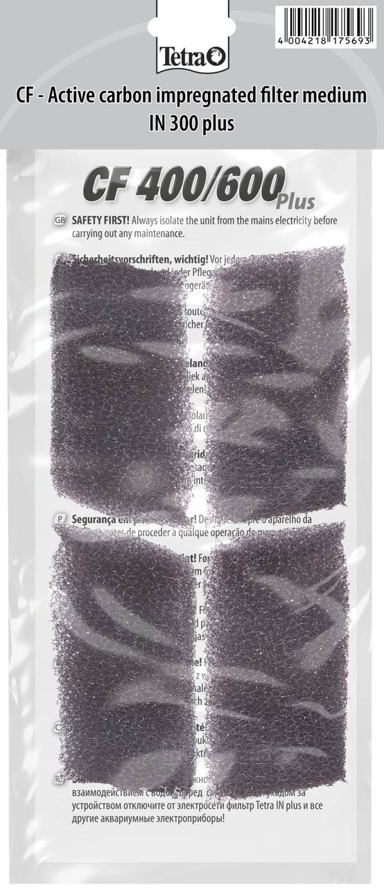 Tetra - Tetra Mousse Charbon Actif Cf400 600+