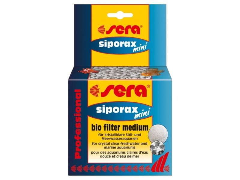 Sera siporax mini professional filtration biologique 270 g - Sera