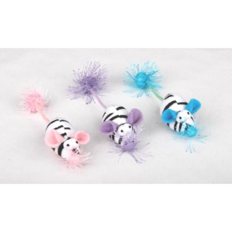 Anka - Ratón de peluche con rayas - ANKA