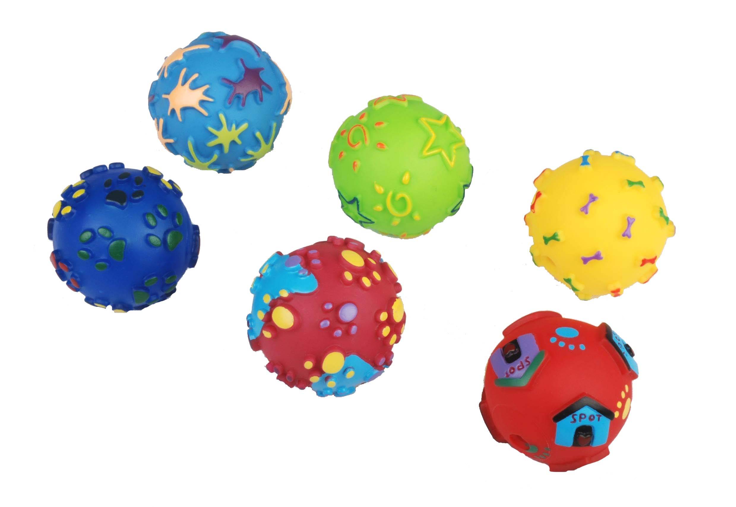 Anka - Jouet chien - Pack 6 mini balles