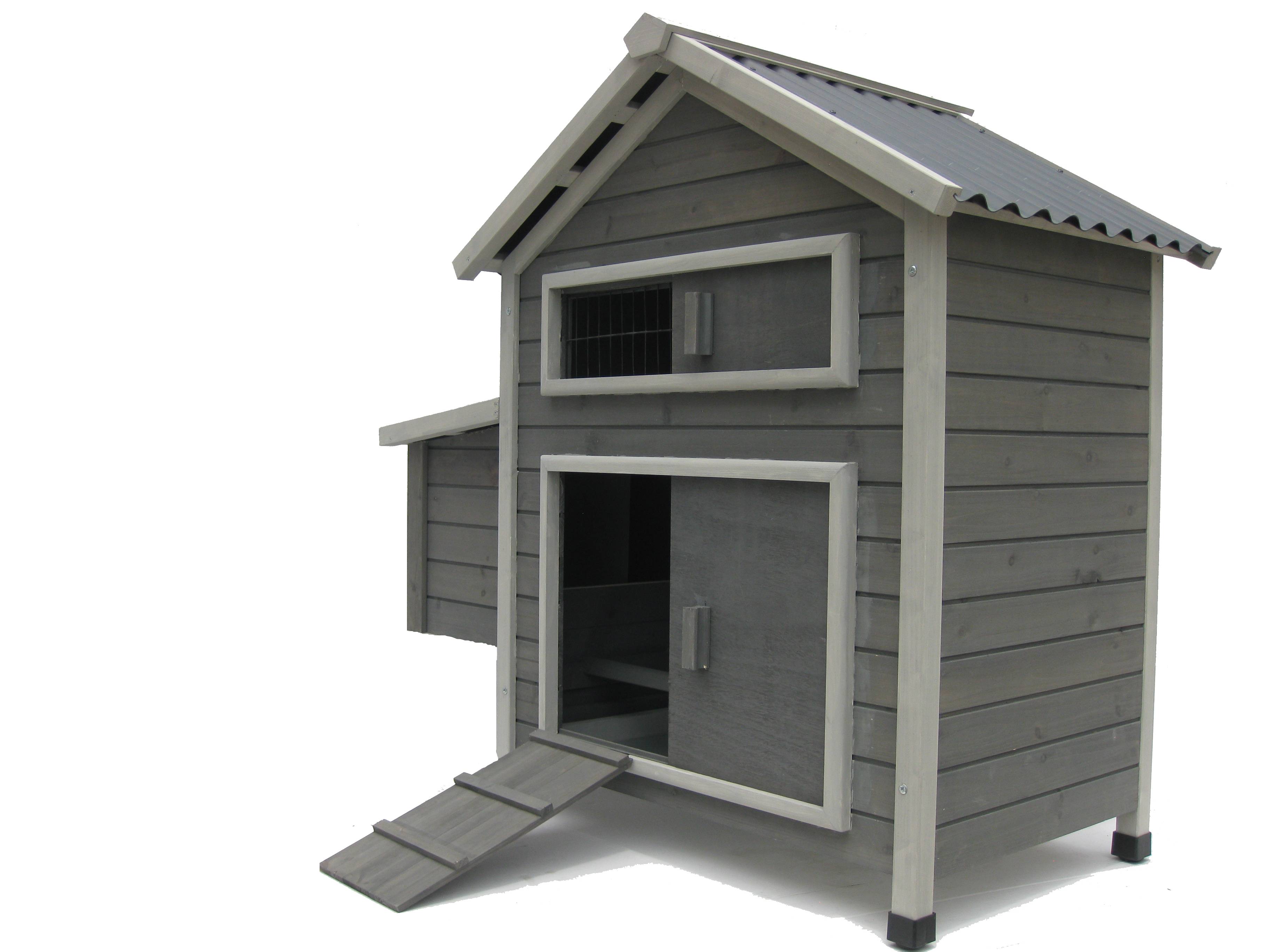 Lifland - Maison des poules L.125 x l.66 x H.113 cm