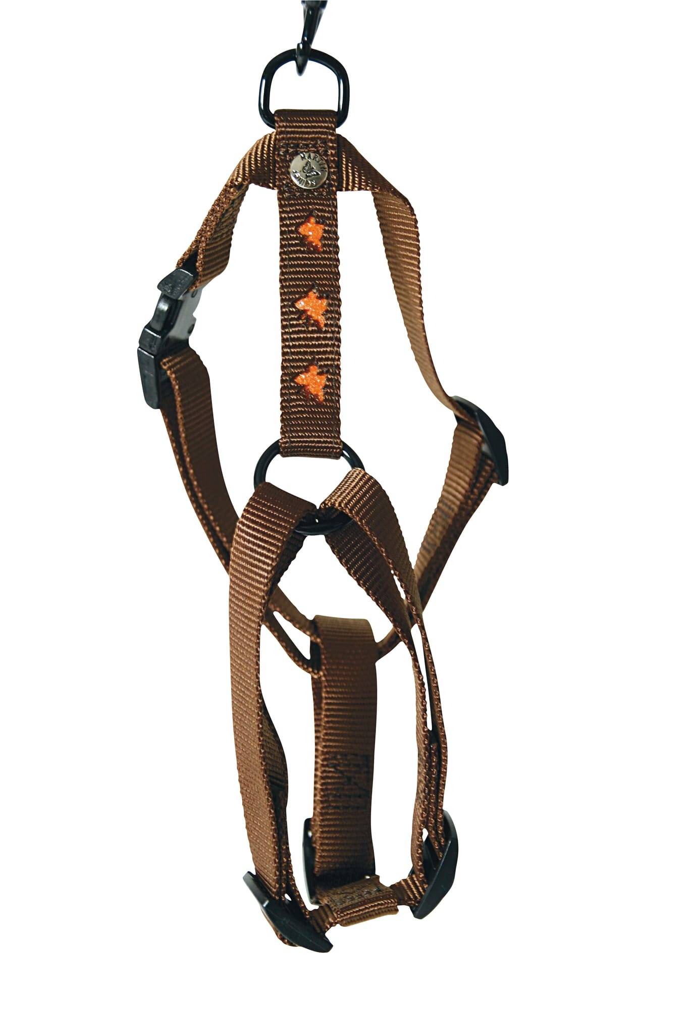 Smooz - Harnais pour chien Papillon nylon orange 70/90cm – MARTIN SELLIER - Image 1