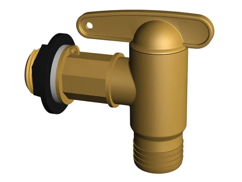 Garantia - Robinet cuve à eau PE imitation laiton - GARANTIA - Image 2