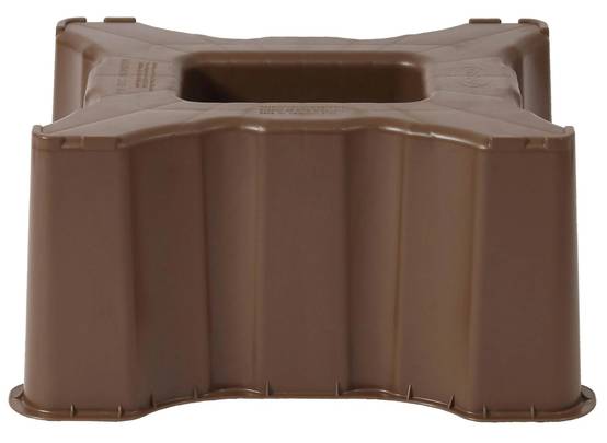 Garantia - Support pour récupérateur à eau de pluie 300L rectangulaire marron – GARANTIA - Image 3