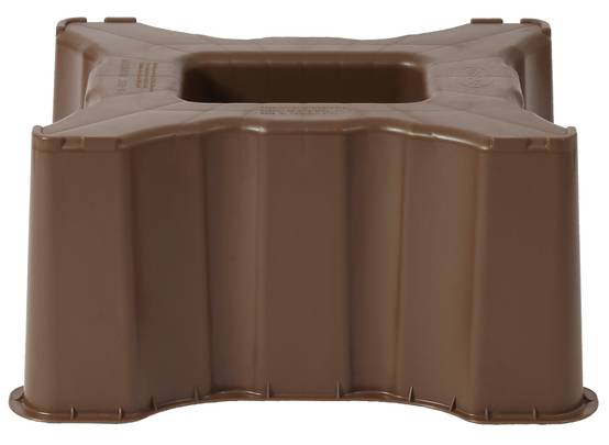 Garantia - Support pour récupérateur à eau de pluie 300L rectangulaire marron – GARANTIA - Image 1