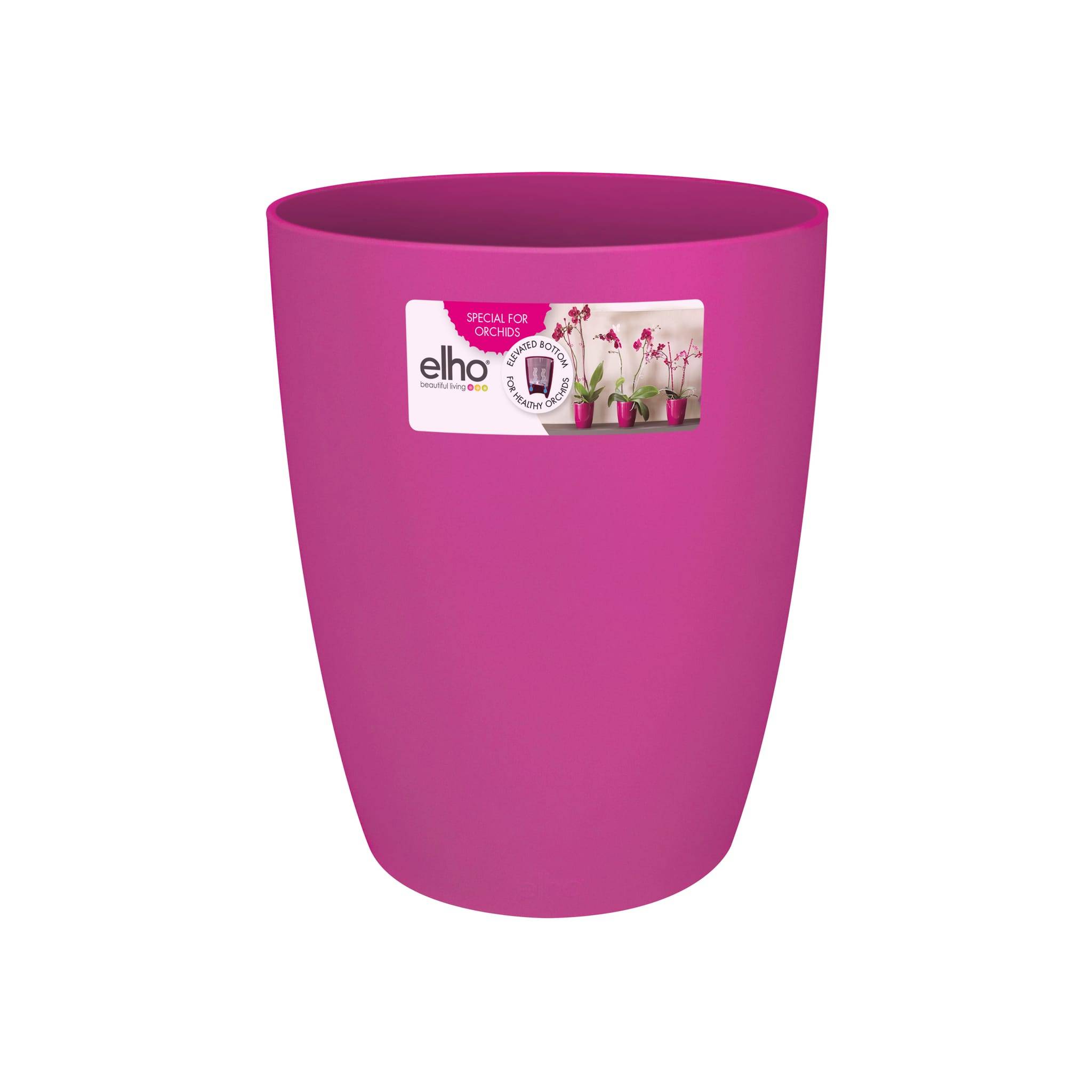 Elho - Brussels Diamond Orchidée Haut 12,5 cm Cerise