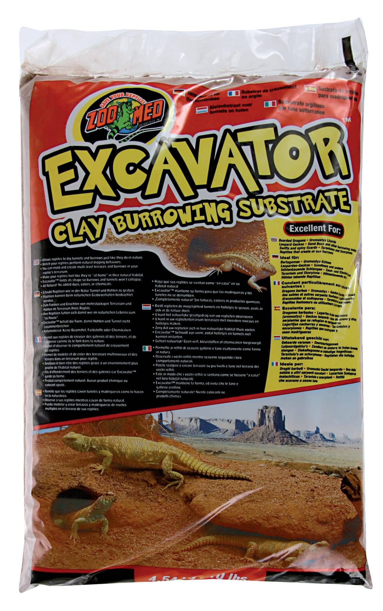 Zoomed - Sustrato Natural para Reptiles Excavadores – ZOOMED