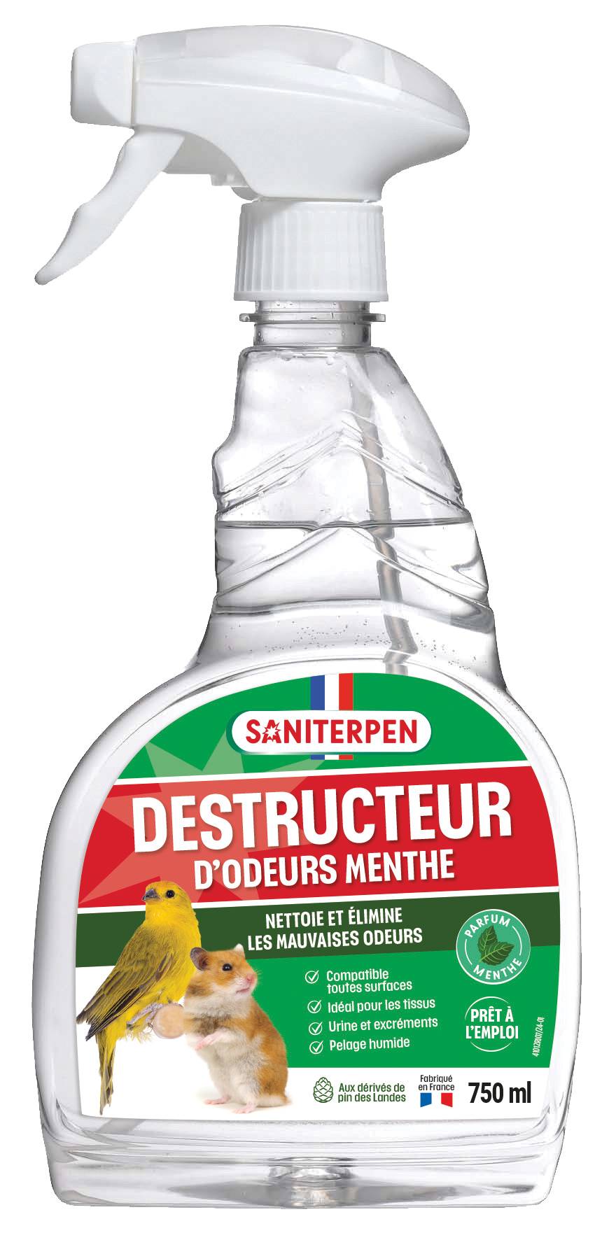 Saniterpen - Destructor de olores Menta 750ML - Saniterpen