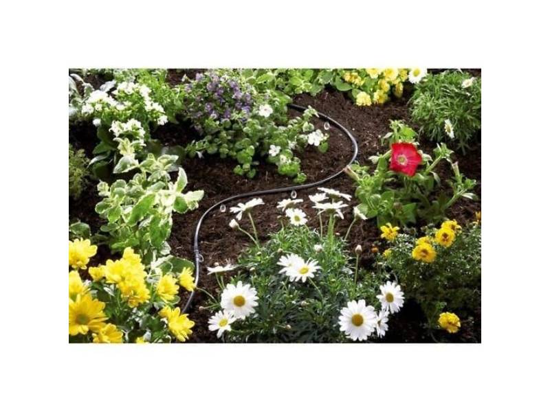 Tuyau à goutteurs intégrés 4,6 mm 15 m Kit d'extension - GARDENA
