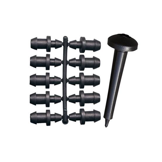 Jardibric - Bouchons Cannele pour Tuyaux Ø 6 mm avec Poinçon - JARDIBRIC