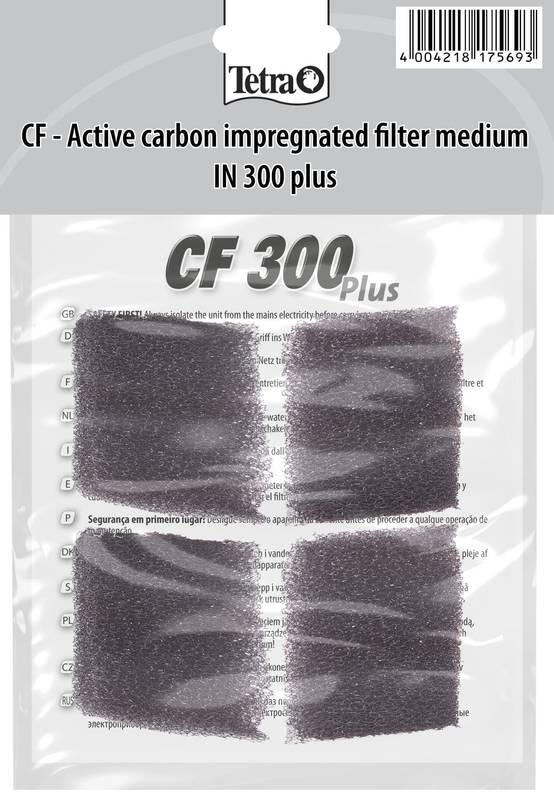 Tetra - Tetra Cf. Mousse Charbon Pour Filtre 300