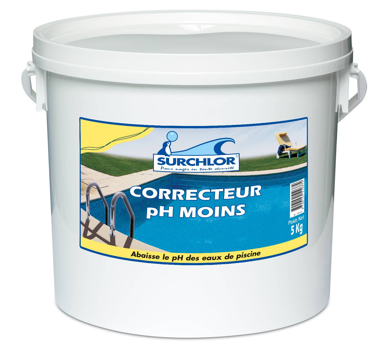 Surchlor - Poudre Acide pH-Moins 5 KG
