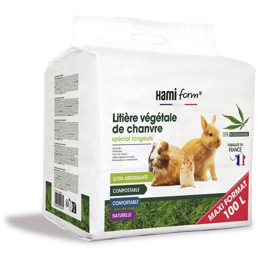 Hamiform - Litière pour rongeurs botte compacte 100 L - Hami Form