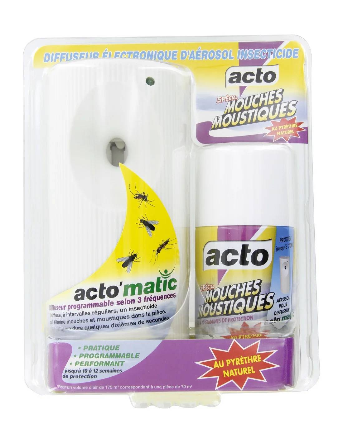 Diffuseur électronique Mouches et Moustiques - ACTO'matic - Imagen 2