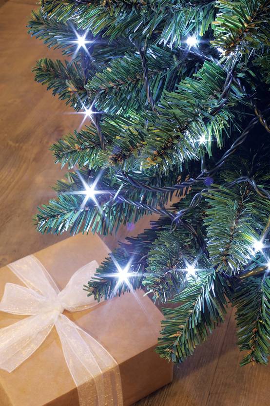 Blachere Illumination - Guirlande Flicker Light avec 288 LEDS blanc pur L.25 m