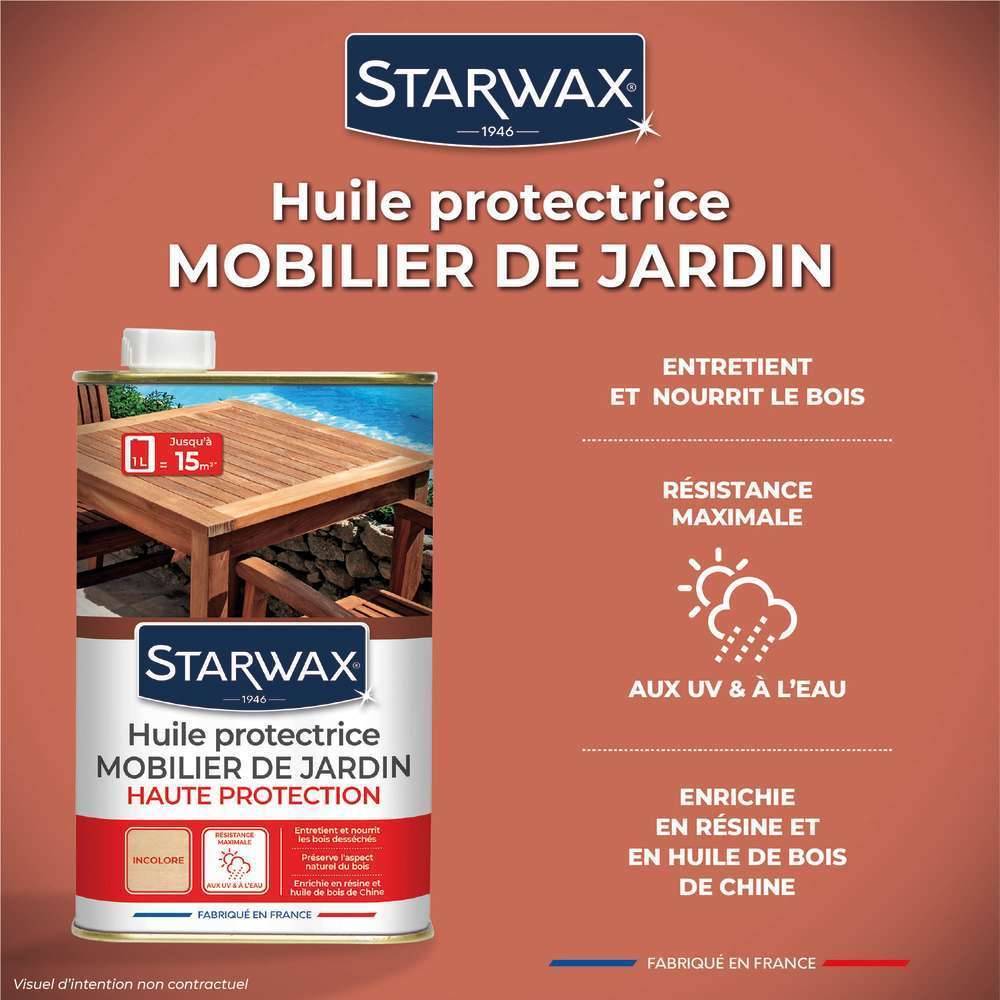 Starwax - Huile Protectrice Teck Bois Exotiques - STARWAX - Imagen 5
