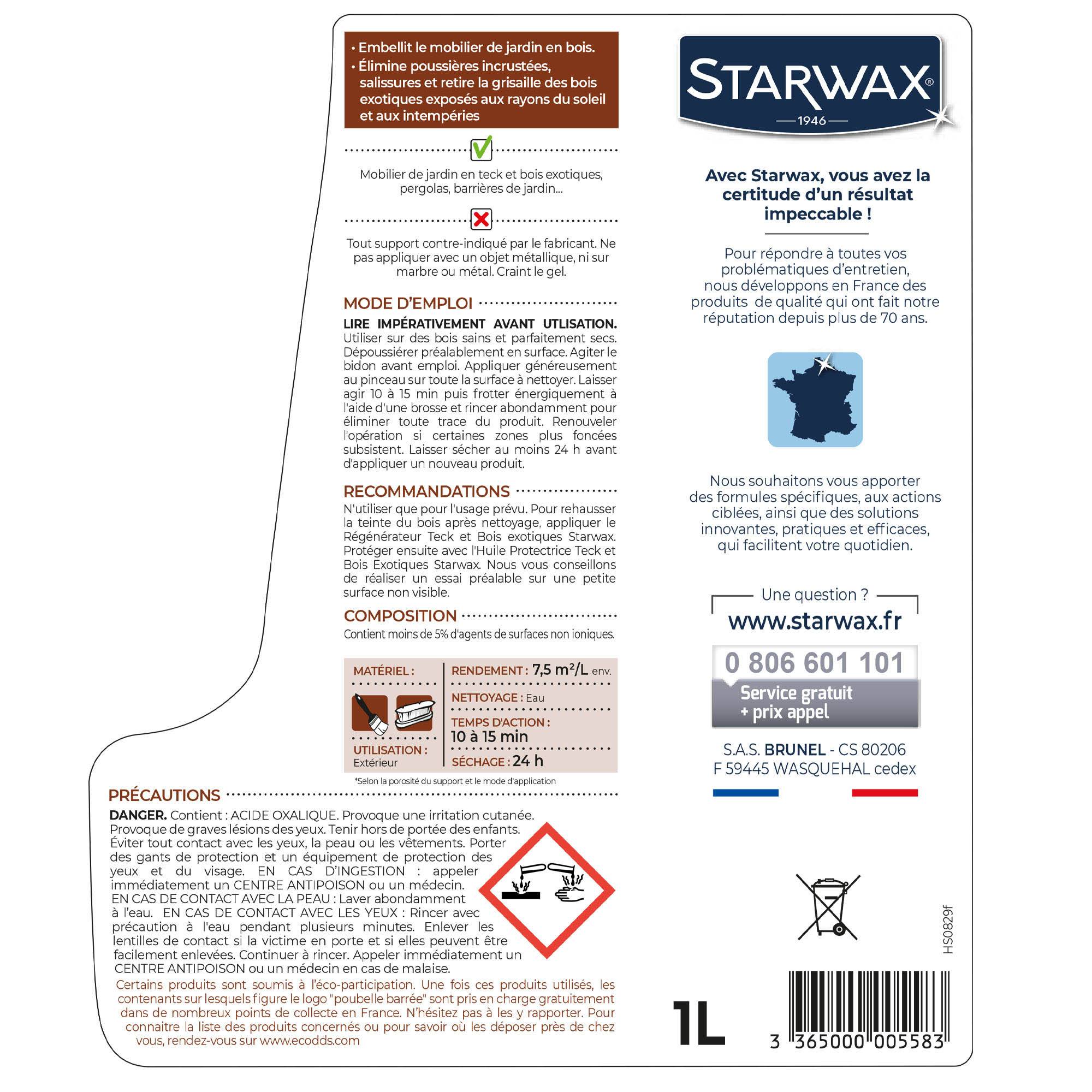 Starwax - Limpiador desgrisante teca STARWAX - Imagen 2