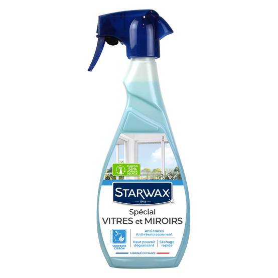Starwax - NETTOYANT SPECIAL VITRES ET MIROIRS 500ML - Image 1