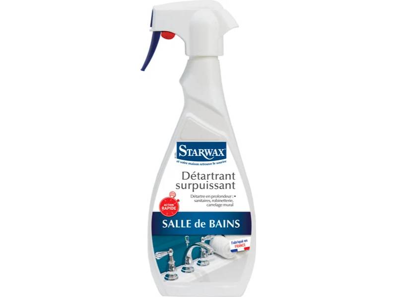 Starwax - Détartrant surpuissant salle de bains Spray 500ml - STARWAX - Image 1