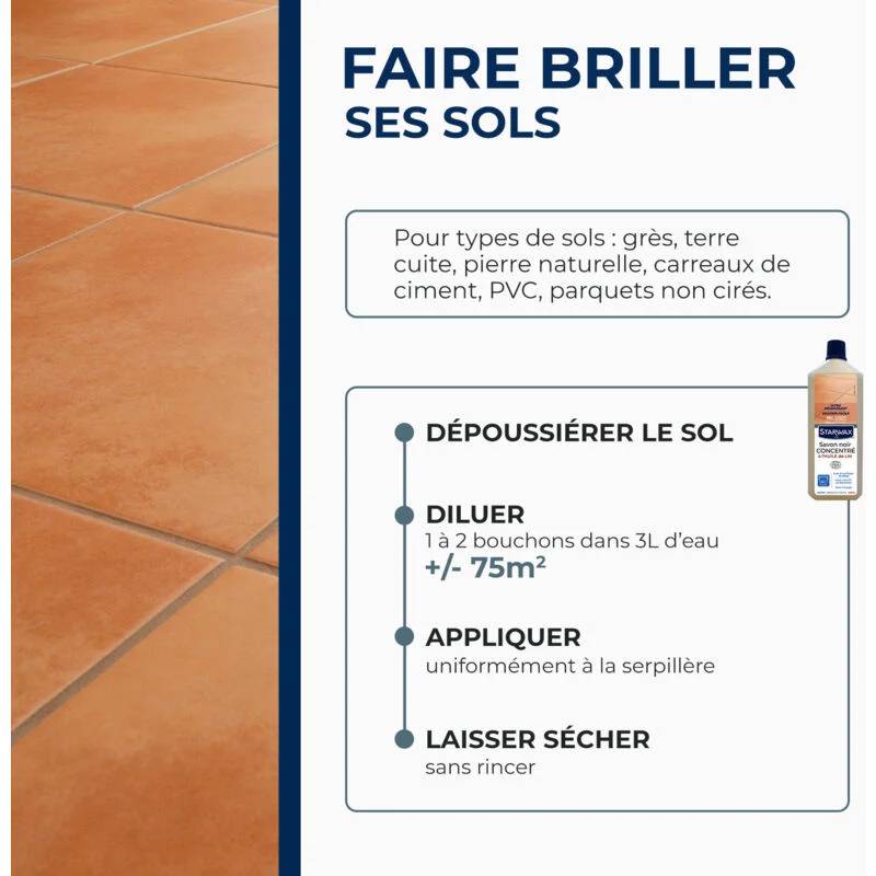 Starwax - SAVON NOIR A L'HUILE DE LIN 1L - Imagen 4