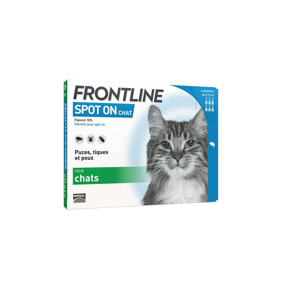 Frontline - Pipette antiparasitaire chat FRONTLINE