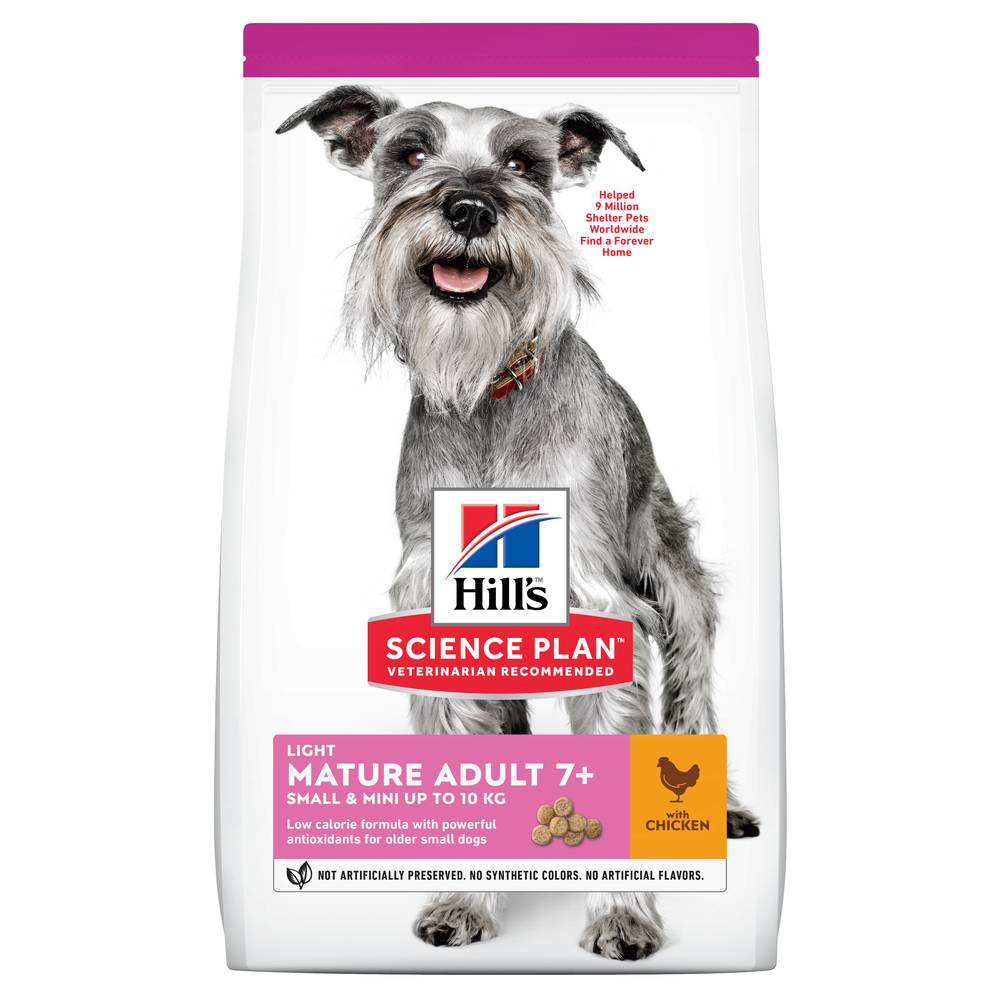 Science plan - Croquettes pour Chien Mature Adulte 7+ Light Medium Poulet 12kg - Science Plan Hill's - Image 2